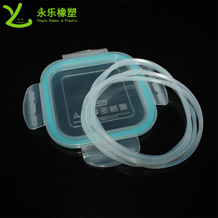 保鮮盒硅膠密封圈，日字形粘接硅膠圈，飯盒硅膠密封圈