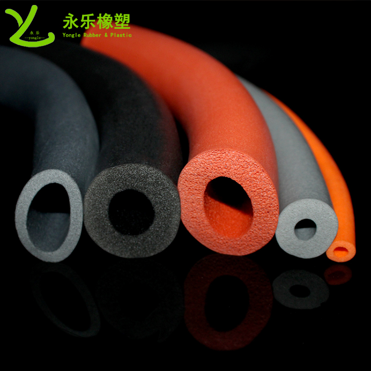 擠出發(fā)泡硅膠管，耐高溫發(fā)泡硅膠管，彩色發(fā)泡硅膠管