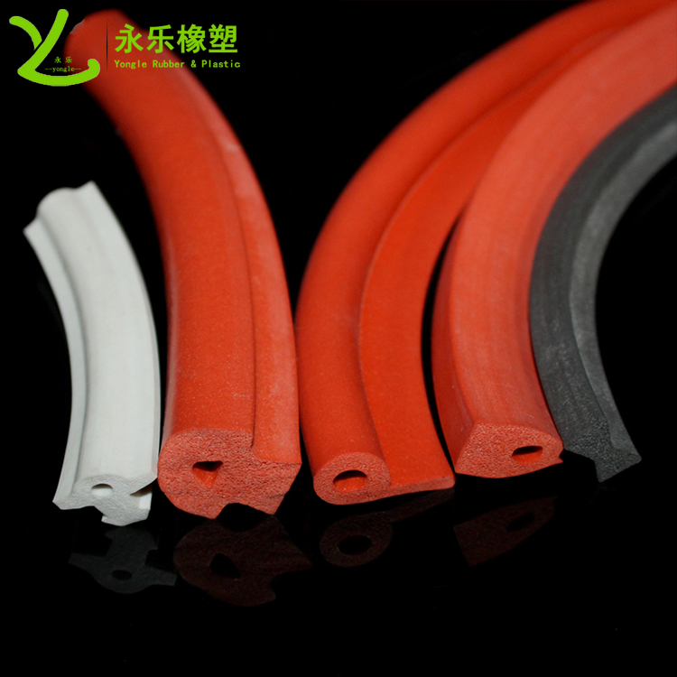 耐高溫發(fā)泡硅膠條，阻燃發(fā)泡硅膠條，細(xì)孔硅膠發(fā)泡條