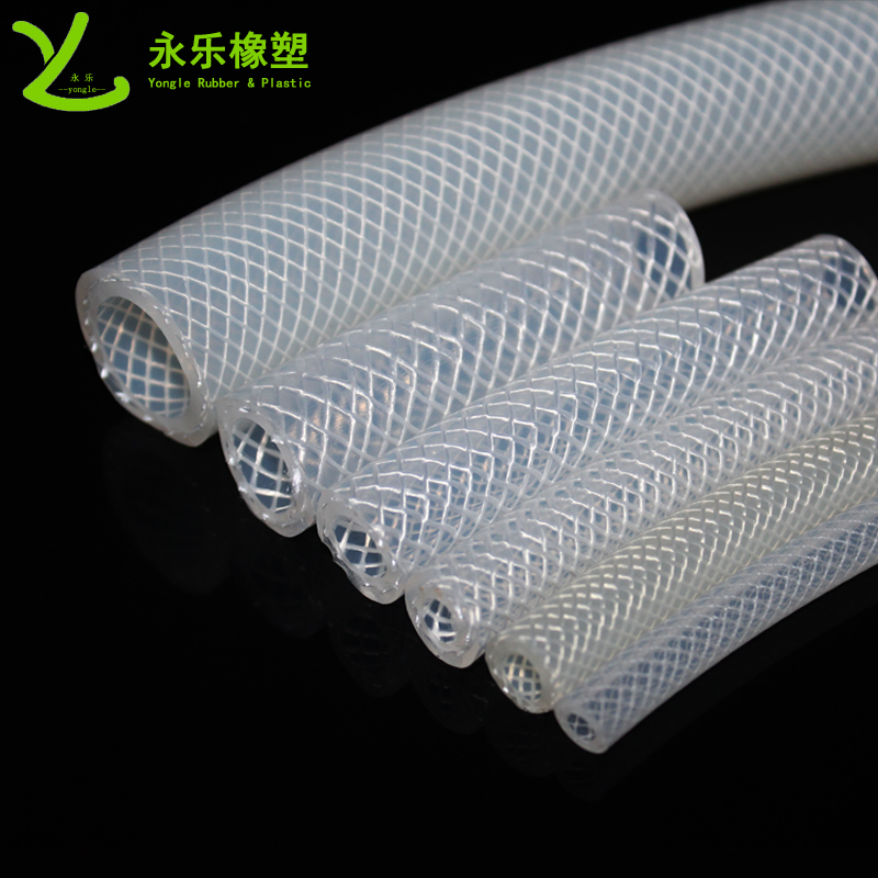 復(fù)合編織硅膠管，制氧機(jī)編織硅膠管，鉑金編織硅膠管