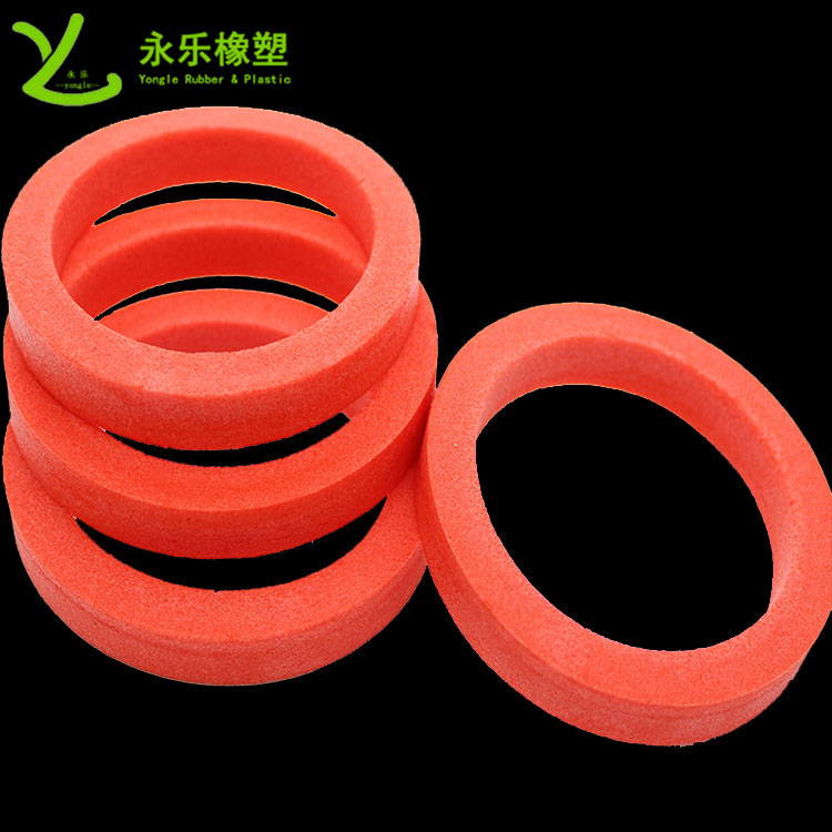定制模壓發(fā)泡硅膠圈，防水模壓發(fā)泡硅膠圈，減震模壓發(fā)泡硅膠圈