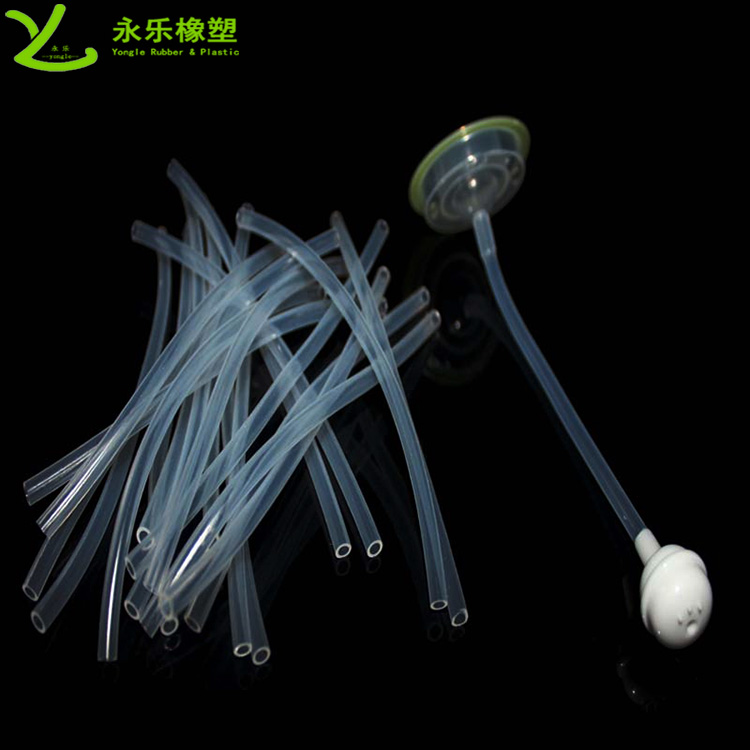 擠出奶瓶硅膠管，食品級(jí)透明奶瓶硅膠管，耐高溫硅膠管