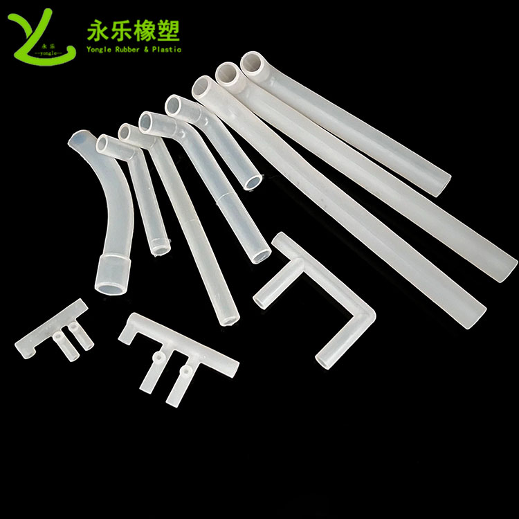 醫(yī)用硅膠彎管，模壓硅膠彎管，血氧儀硅膠彎管