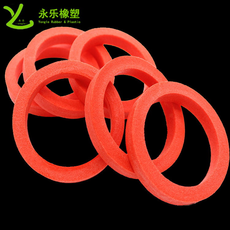定制模壓發(fā)泡硅膠圈，防水模壓發(fā)泡硅膠圈，減震模壓發(fā)泡硅膠圈