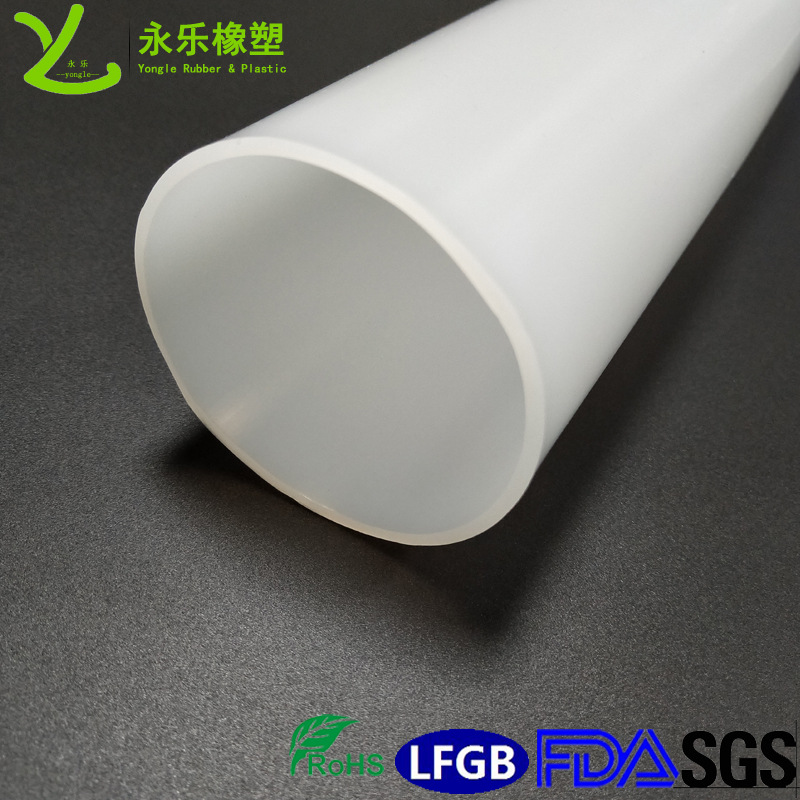 耐高溫硅膠管 高抗斯耐磨大口徑硅膠管 定制食品級硅膠管