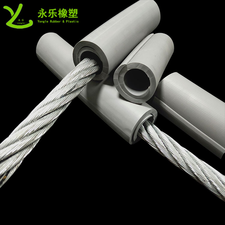 定制電力硅膠螺旋管，擠出電力硅膠螺旋管，阻燃電力硅膠螺旋管