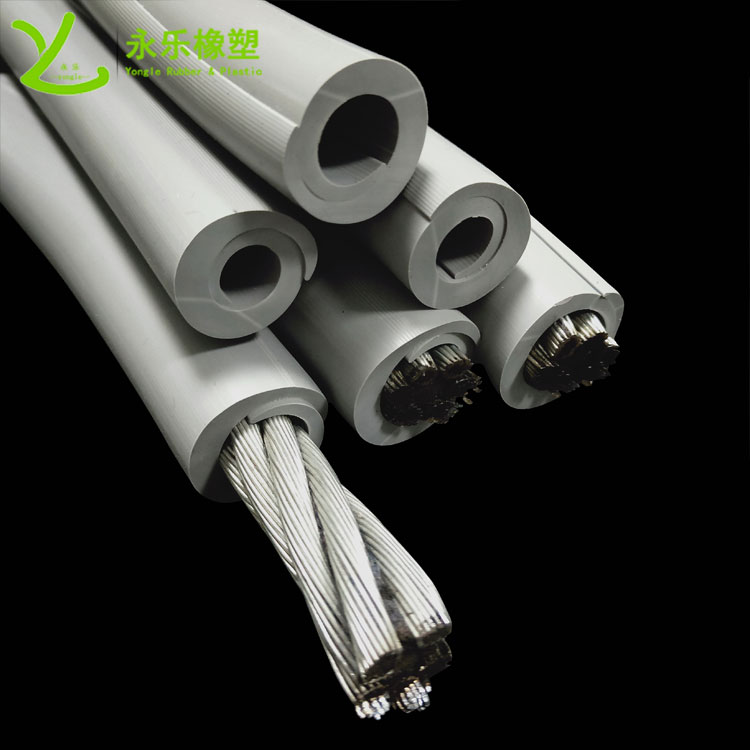 定制電力硅膠螺旋管，阻燃電力硅膠螺旋管，耐高溫電力硅膠螺旋管