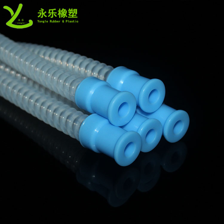 呼吸機(jī)硅膠波紋管，醫(yī)用硅膠波紋管，無氣味硅膠波紋管