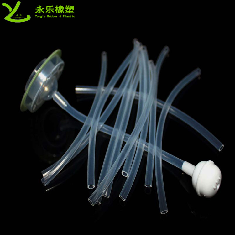 擠出奶瓶硅膠管，食品級(jí)透明奶瓶硅膠管，耐高溫硅膠管