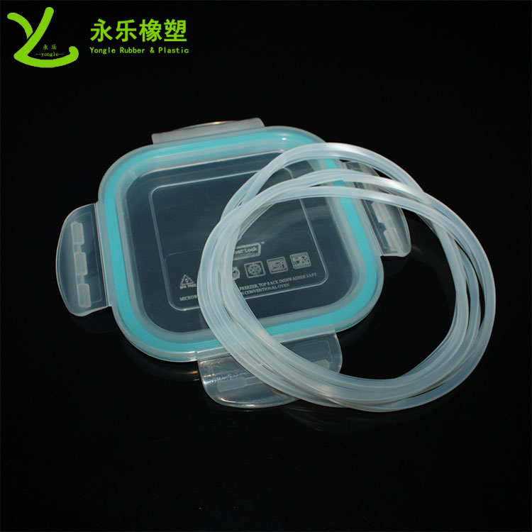 保鮮盒硅膠密封圈，日字形粘接硅膠圈，飯盒硅膠密封圈