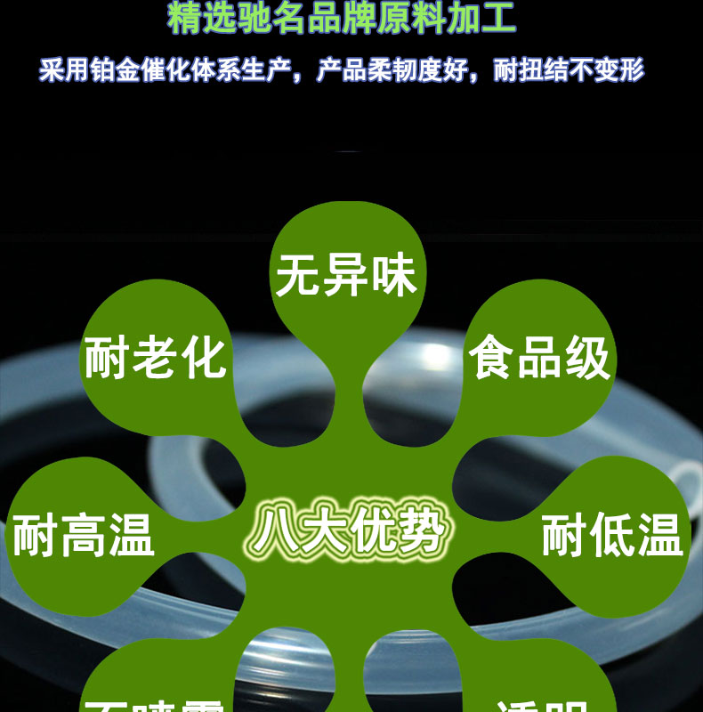 寧河食品級蠕動(dòng)泵硅膠管18#