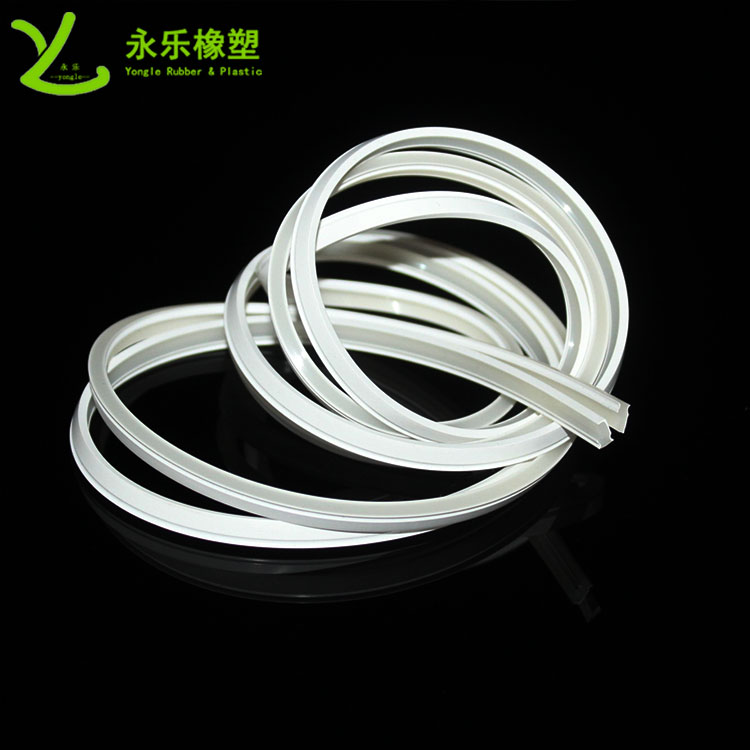 擠出雙色硅膠產(chǎn)品，防水硅膠燈條，耐高溫硅膠燈條