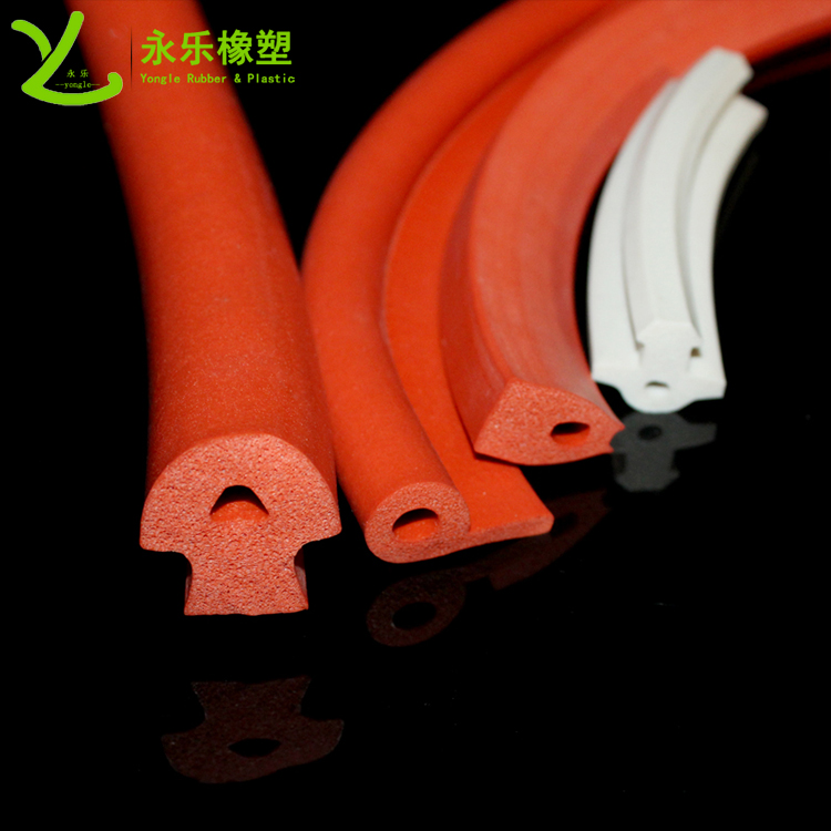 耐高溫發(fā)泡硅膠條，阻燃發(fā)泡硅膠條，細(xì)孔硅膠發(fā)泡條