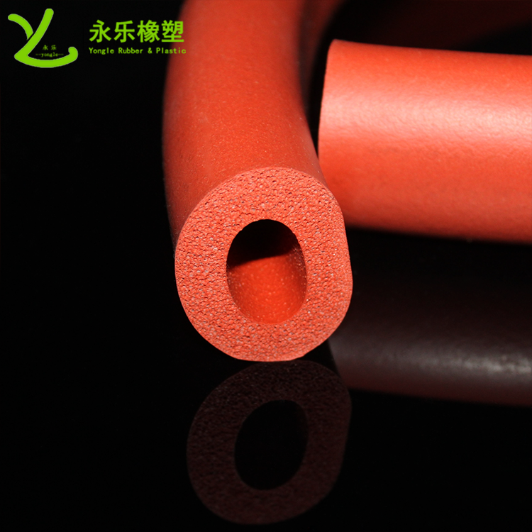 發(fā)泡硅膠管，耐高溫發(fā)泡硅膠管，阻燃硅膠發(fā)泡管，硅膠發(fā)泡管
