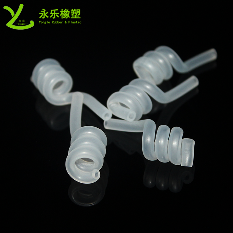 硅膠吸管，螺旋硅膠管，食品級硅膠管