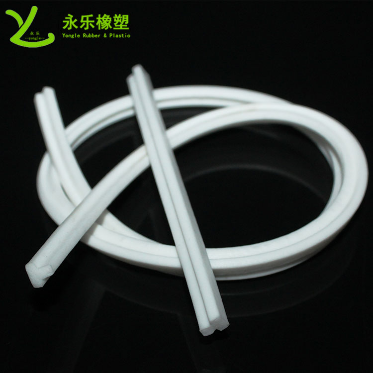 泛光燈發(fā)泡硅膠條，阻燃發(fā)泡密封條，耐高溫硅膠發(fā)泡條