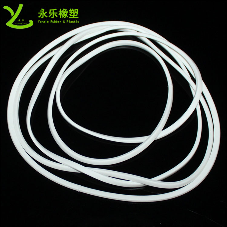 擠出發(fā)泡硅膠密封圈，無(wú)氣味硅膠發(fā)泡密封圈，粘接硅膠發(fā)泡密封圈