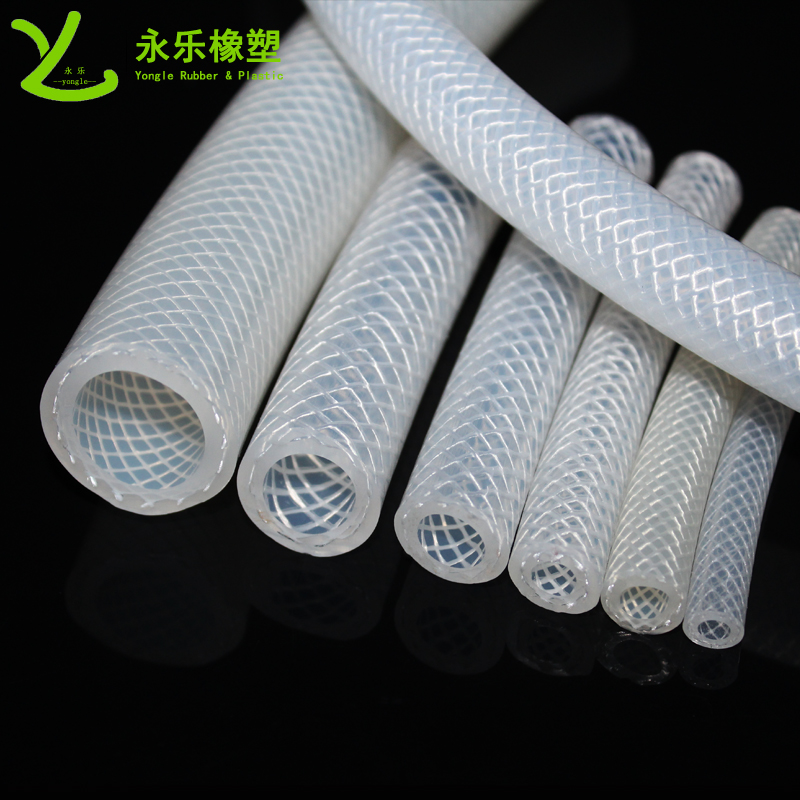 復(fù)合編織硅膠管，制氧機(jī)編織硅膠管，鉑金編織硅膠管