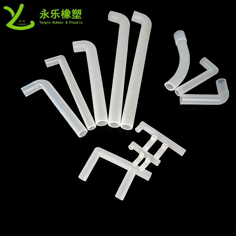 醫(yī)用硅膠彎管，模壓硅膠彎管，血氧儀硅膠彎管