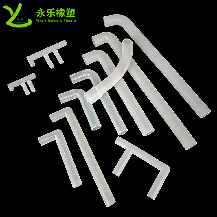 醫(yī)用硅膠彎管，模壓硅膠彎管，血氧儀硅膠彎管