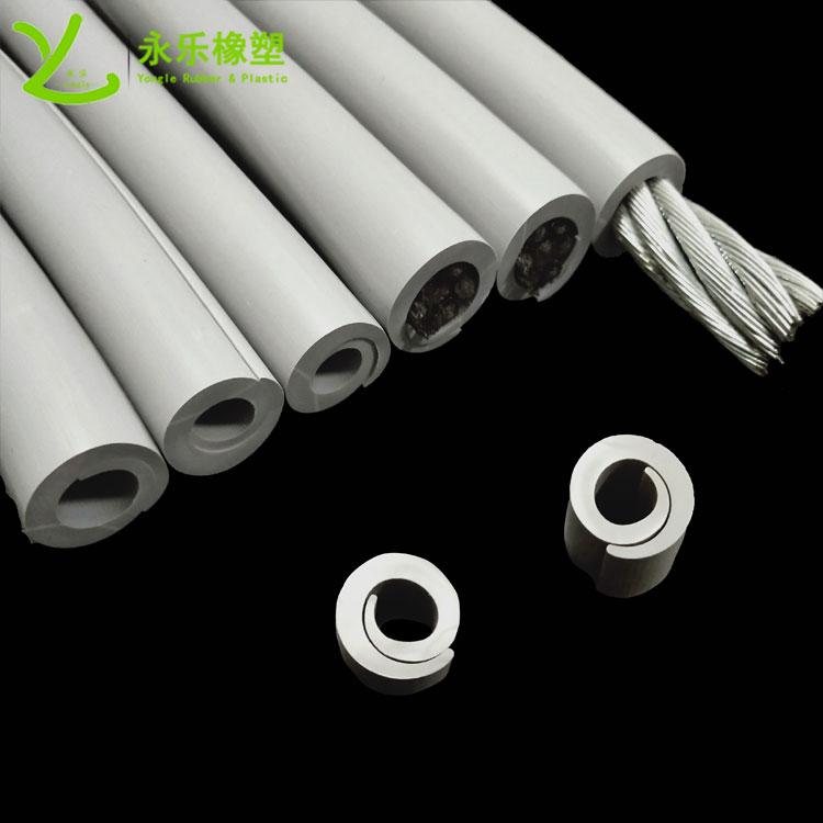 定制電力硅膠螺旋管，阻燃電力硅膠螺旋管，耐高溫電力硅膠螺旋管