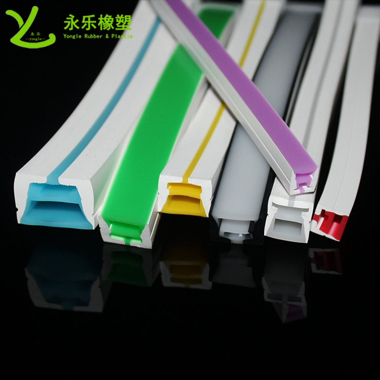 擠出LED硅膠霓虹套管，防水LED硅膠霓虹套管，雙色LED硅膠霓虹套管