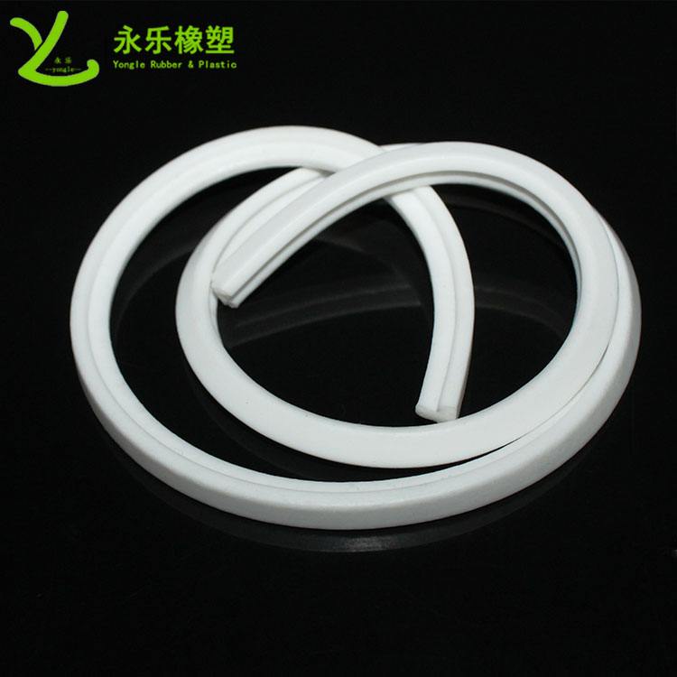 泛光燈發(fā)泡硅膠條，阻燃發(fā)泡密封條，耐高溫硅膠發(fā)泡條