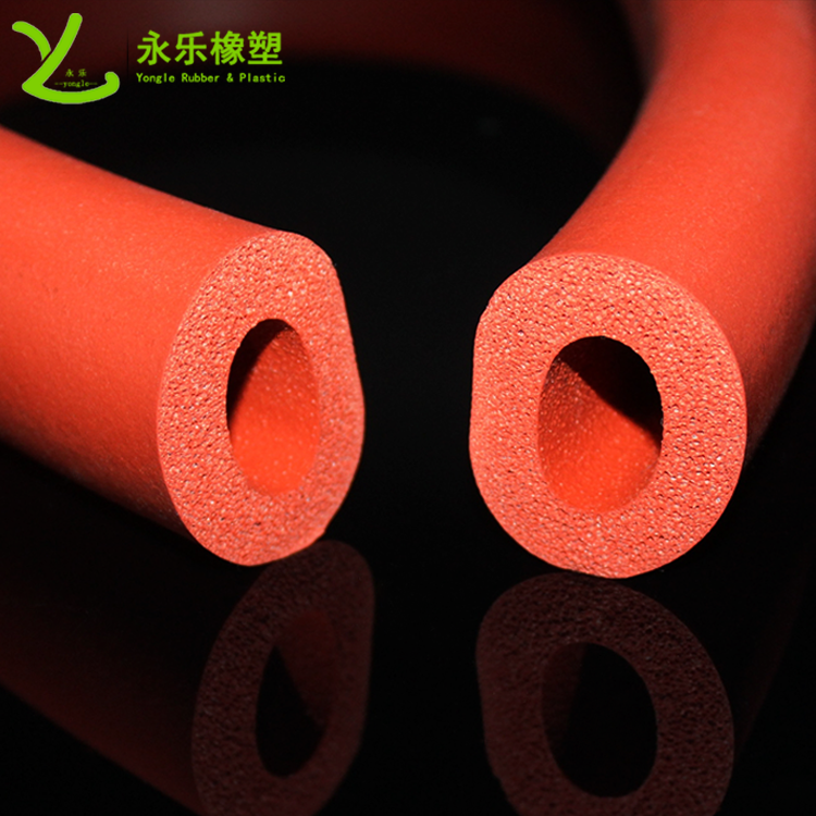 發(fā)泡硅膠管，耐高溫發(fā)泡硅膠管，阻燃硅膠發(fā)泡管，硅膠發(fā)泡管