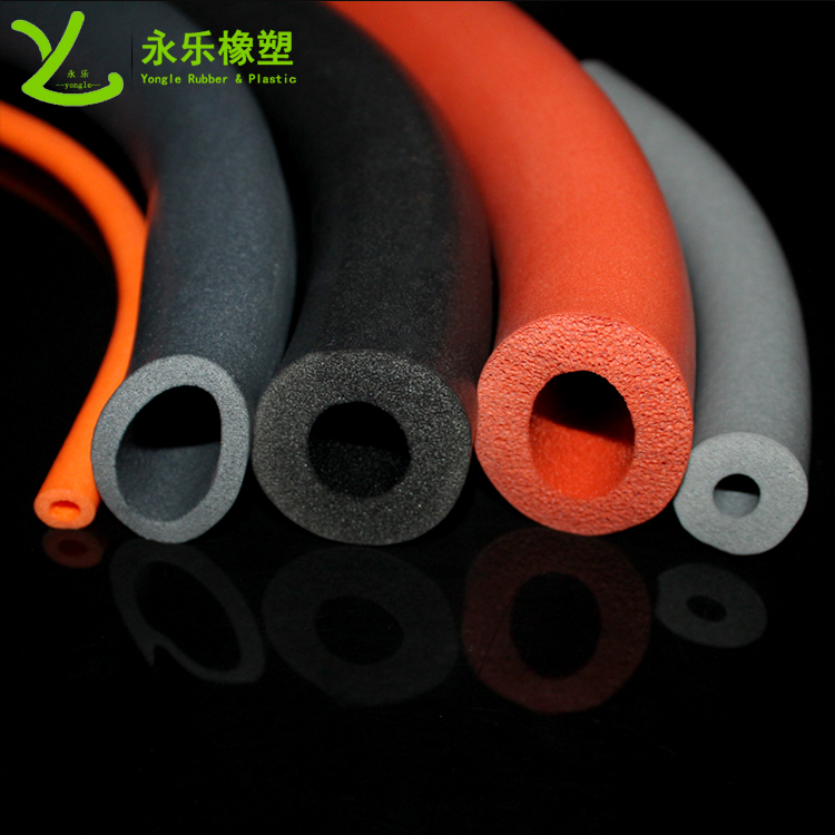 擠出發(fā)泡硅膠管，耐高溫發(fā)泡硅膠管，彩色發(fā)泡硅膠管