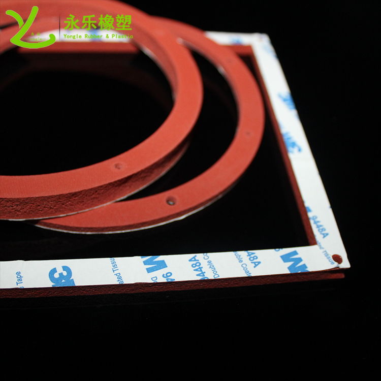 定制模壓發(fā)泡硅膠墊，無氣味模壓發(fā)泡硅膠墊，耐高溫模壓發(fā)泡硅膠墊