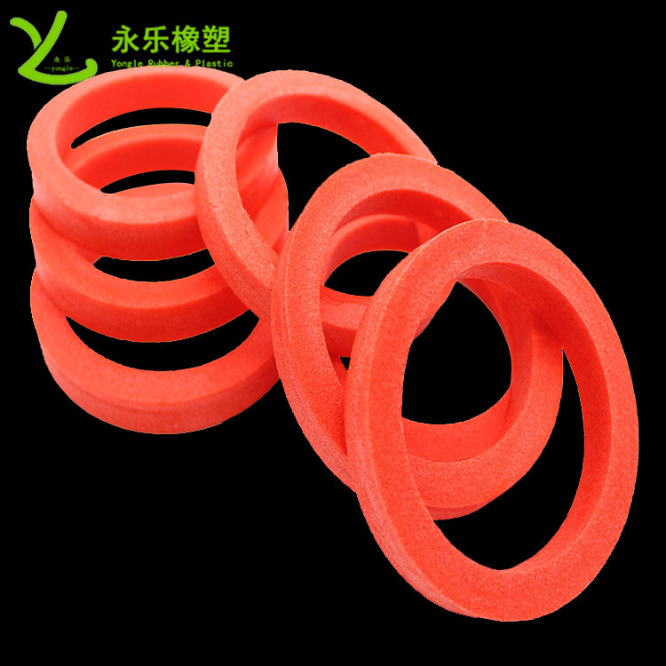 定制模壓發(fā)泡硅膠圈，防水模壓發(fā)泡硅膠圈，減震模壓發(fā)泡硅膠圈